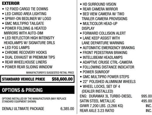 2020 GMC Sierra 1500 Denali
