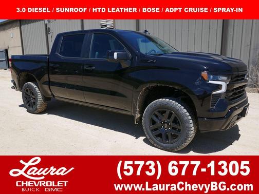 Black 2026 Chevrolet Silverado 1500 LT Trail Boss