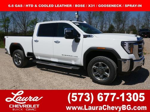 Summit White 2026 GMC Sierra 2500 SLT