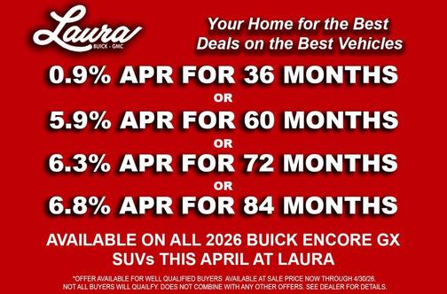 Moonstone Gray Metallic 2026 Buick Encore GX Sport Touring