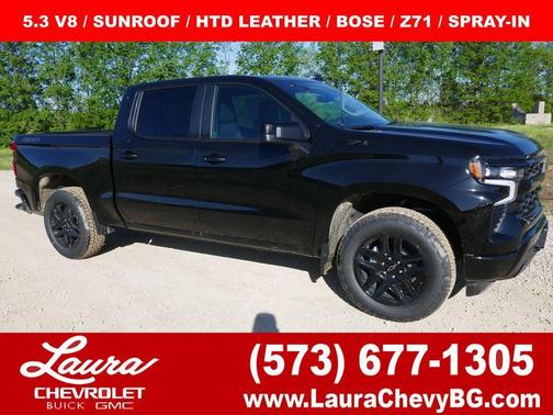 Black 2026 Chevrolet Silverado 1500 RST