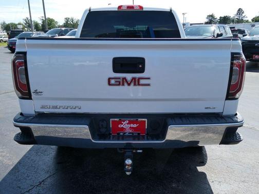 White Frost Tri-Coat 2018 GMC Sierra 1500 SLT
