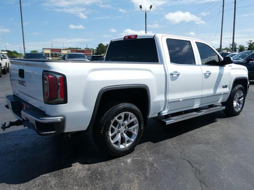 White Frost Tri-Coat 2018 GMC Sierra 1500 SLT