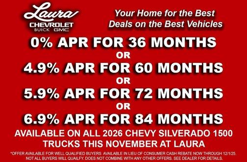 2026 Chevrolet Silverado 1500 RST