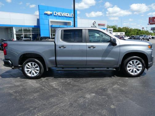 Satin Steel Metallic 2022 Chevrolet Silverado 1500 Limited Custom