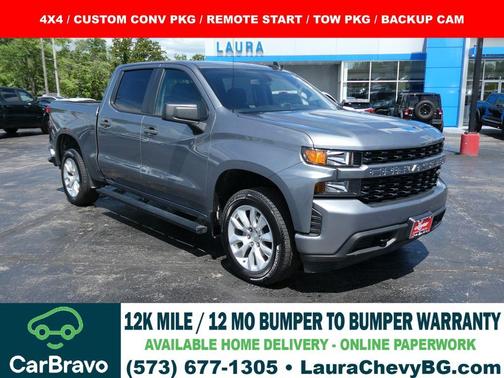 Satin Steel Metallic 2022 Chevrolet Silverado 1500 Limited Custom