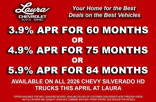 Cypress 2026 Chevrolet Silverado 2500 LT