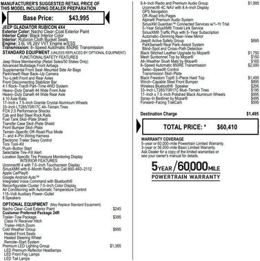 2021 Jeep Gladiator Rubicon