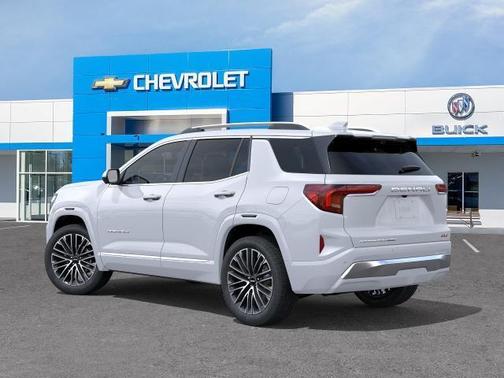 Glacier White 2026 GMC Terrain Denali