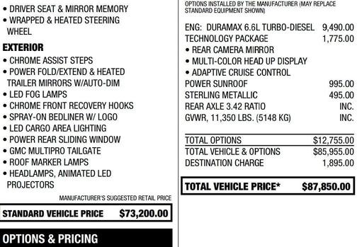 2024 GMC Sierra 2500 Denali