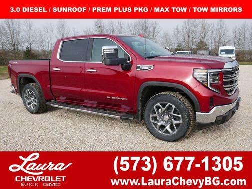 Volcanic Red 2026 GMC Sierra 1500 SLT