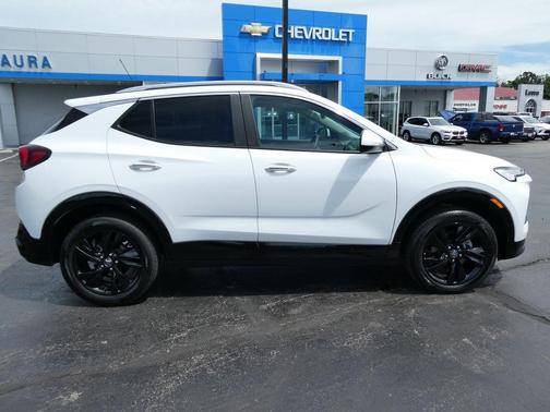 Summit White 2024 Buick Encore GX Sport Touring