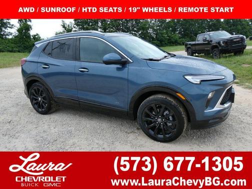 Ocean Blue Metallic 2026 Buick Encore GX Sport Touring