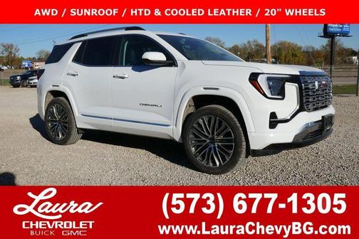 Summit White 2026 GMC Terrain Denali
