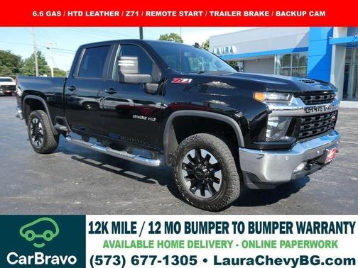 Black 2020 Chevrolet Silverado 2500 LT