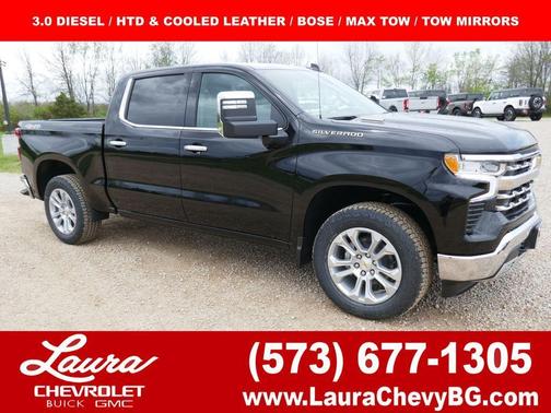 Black 2026 Chevrolet Silverado 1500 LTZ
