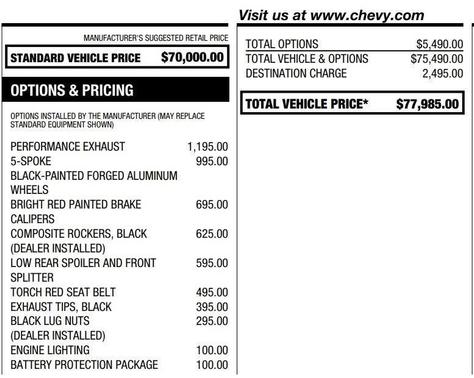 2026 Chevrolet Corvette Stingray w/1LT