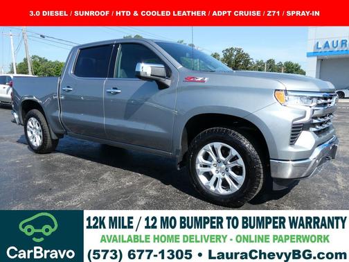 Sterling Gray Metallic 2026 Chevrolet Silverado 1500 LTZ