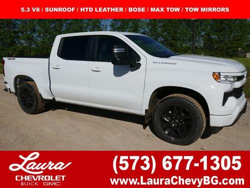 Summit White 2026 Chevrolet Silverado 1500 RST