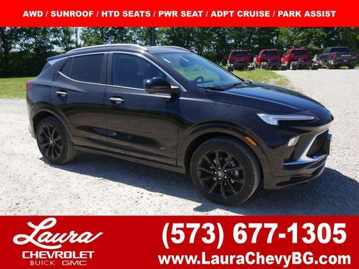 Ebony Twilight Metallic 2026 Buick Encore GX Sport Touring