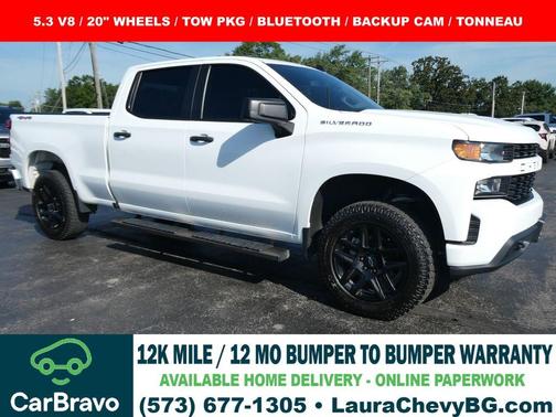 Summit White 2022 Chevrolet Silverado 1500 Limited WT