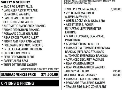 2021 GMC Yukon Denali