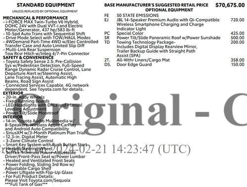 2024 Toyota Sequoia Limited