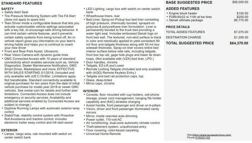 2018 GMC Sierra 1500 Denali