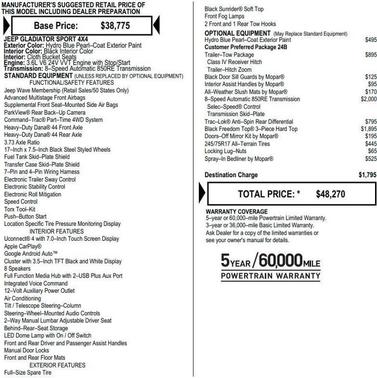 2023 Jeep Gladiator Sport