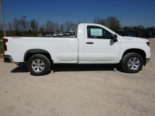 Summit White 2026 Chevrolet Silverado 1500 WT