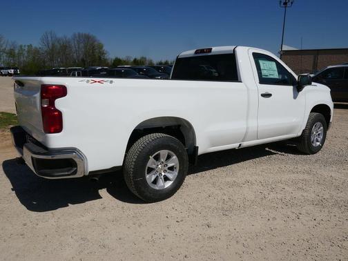 Summit White 2026 Chevrolet Silverado 1500 WT