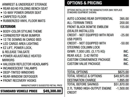 2023 Chevrolet Silverado 1500 Custom