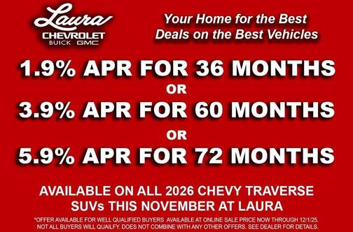 2026 Chevrolet Traverse High Country