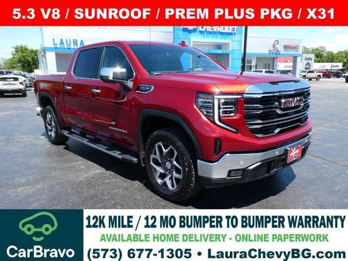 Volcanic Red 2026 GMC Sierra 1500 SLT