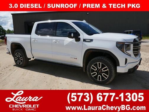 Summit White 2026 GMC Sierra 1500 AT4