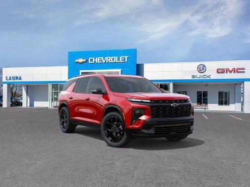 Radiant Red 2026 Chevrolet Traverse RS