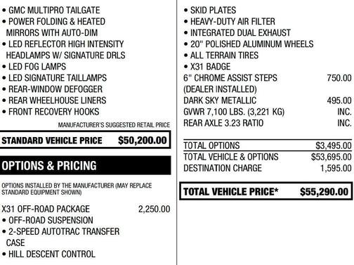 2020 GMC Sierra 1500 SLT