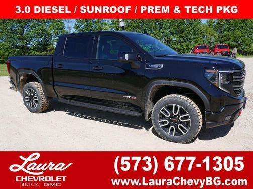 Onyx Black 2026 GMC Sierra 1500 AT4