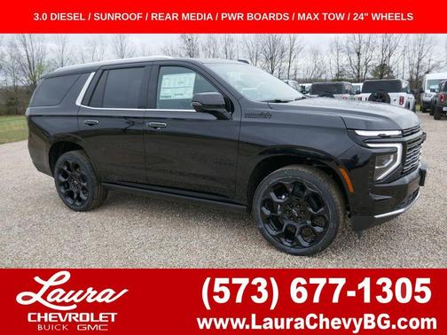 Black 2026 Chevrolet Tahoe High Country