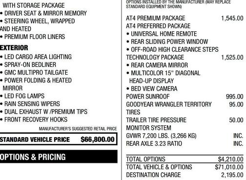 2025 GMC Sierra 1500 AT4