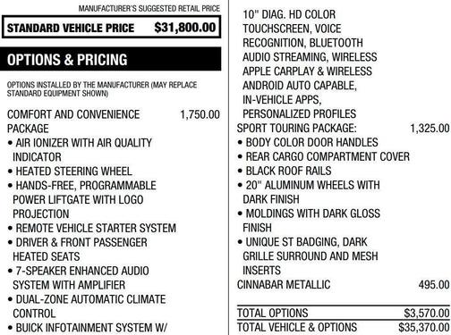 2021 Buick Envision Preferred