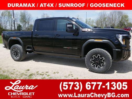 Onyx Black 2026 GMC Sierra 2500 AT4X