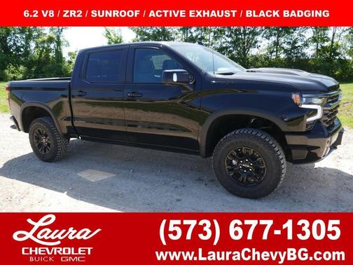 Black 2026 Chevrolet Silverado 1500 ZR2