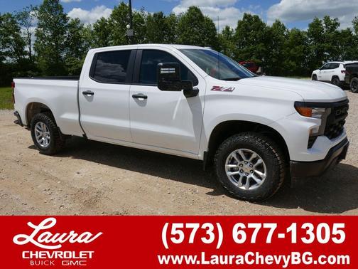 Summit White 2026 Chevrolet Silverado 1500 WT