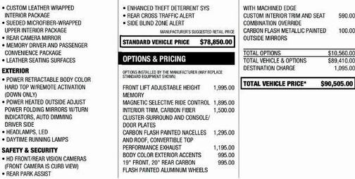 2021 Chevrolet Corvette Stingray w/3LT