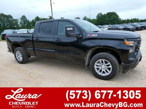 Black 2026 Chevrolet Silverado 1500 WT