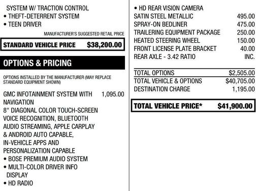 2021 GMC Canyon AT4 w/Cloth