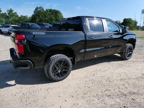 Black 2026 Chevrolet Silverado 1500 Custom Trail Boss