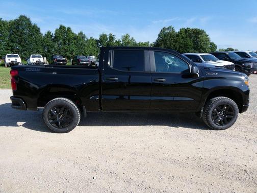 Black 2026 Chevrolet Silverado 1500 Custom Trail Boss