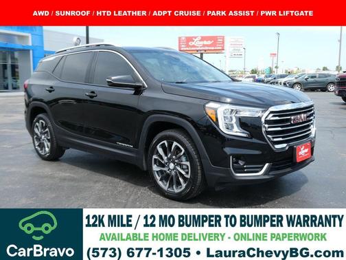 Ebony Twilight Metallic 2022 GMC Terrain SLT